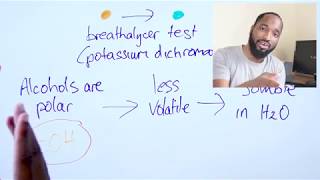 CSEC  Organic Chemistry 5 A quick review of ALCOHOLS [upl. by Adelind]