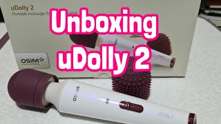 Unboxing OSIM Udolly 2  Portable Massager [upl. by Elvyn]