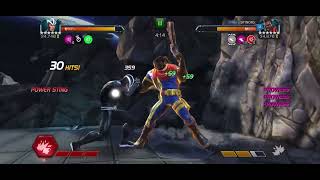 Mcoc aw node 25 havok vs bishop [upl. by Llerrod]