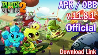 PVZ 2 1181  APKOBB Official Updated New Plants Znake Lily in Plants vs Zombies 2  Download Link [upl. by Hayse]