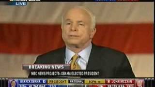 John McCain Concession Speech [upl. by Filbert]