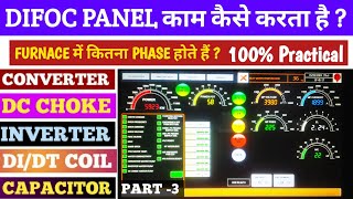 DIFOC SFC Panel काम कैसे करता है Explain in Hindi  Induction Furnace  DIFOC PANEL Basic Knowledge [upl. by Eelnayr]