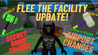 Flee the Facility NEW UPDATE Secret Room changes and New Items [upl. by Hannover648]