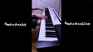 Amaranthe  Amaranthine Piano Version [upl. by O'Dell]