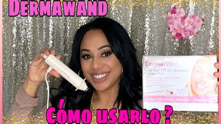 Derma Wand como usarloBeneficios del DermaWand [upl. by Winola]