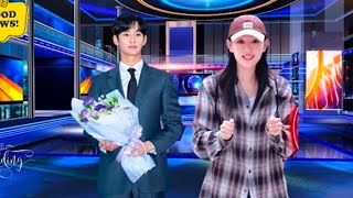 The Love Story of Kim Ji Won and Kim Soo Hyun Featured in TV REPORT  Whats the Deal [upl. by Ydeh]