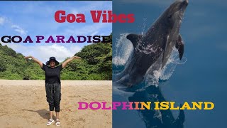 quotExploring Goas Paradise  Dolphin Island Adventures and Scenic Beachesquotminivlog ownvoicegoavibe [upl. by Kimmi]