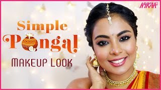 Pongal Makeup Look  Get Ready For Pongal With Jovita George  South Indian Makeup Tutorial  Nykaa [upl. by O'Conner]