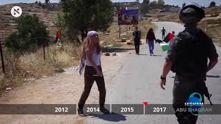 The Tamimi family confronting Israeli soldiers over the years [upl. by Mavilia]