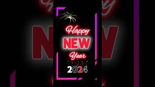 Happy New Year 2024 🥳 WhatsApp Status whatsappstatus shorts ytshorts newyear [upl. by Larrabee]