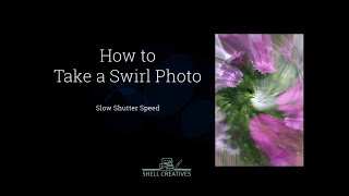 Slow Shutter Speed  Swirl Zoom Motion Photography Demo [upl. by Aztilay724]