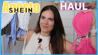 AGOSTO 🔥 Shein Haul CÓMO VA NUESTRO VERANO  FAMILIABOMBONASO [upl. by Enelehs686]