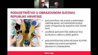 Poduzetništvo u osnovnoškolskom obrazovanju  8102024 [upl. by Aynuat]