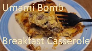 Umami Bomb Breakfast Casserole with Keto Chow keto ketochow highprotein [upl. by Isnam320]