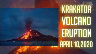 Krakatoa Volcano Eruption Again 1883 Krakatoa distroyed the Island [upl. by Lati]