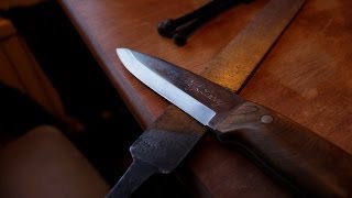 How to fix a broken tip on a Bushcraft knife [upl. by Maurise]