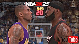 EPIC FINALS  All Time Lakers VS All Time Heat  NBA 2K25 PS5 HDR 4K [upl. by Ahsitaf369]