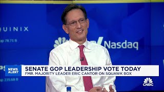 Former House Majority Leader Eric Cantor We will have a much more sensible regulatory outlook [upl. by Theo]