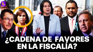 Patricia Benavides Investigan a asesores en la sombra e intercambios de favores en Fiscalía [upl. by Tigirb]