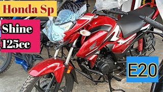 Honda Sp Shine 125cc 2025 Model  Price Features Mileage amp New Update On Road Price [upl. by Morgenthaler124]