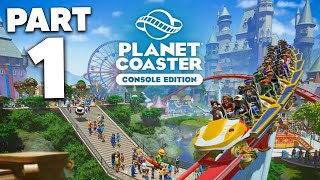 🎡 Starting Out  Beginners Guide 1  Planet Coaster Tutorial [upl. by Wey618]