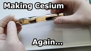 Making cesium and distilling it in my homemade still [upl. by Red681]