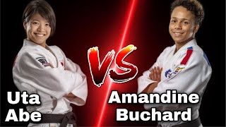 Uta Abe 阿部うた VS Amandine Buchard FULL MATCH 柔道 [upl. by Anitneuq]