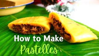 Trini Pastelles  Similar to Hallacas Tamales amp Pasteles [upl. by Poock]