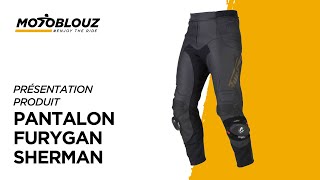 Pantalon Furygan Sherman avis en vidéo par Motoblouz [upl. by Spillihp]