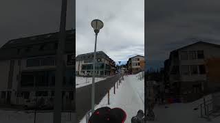 360 VR Walking Tour of Predeal Romania  Winter Wonderland amp Carpathian Mountains in 4K [upl. by Mcintosh]