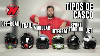 TIPOS DE CASCOS para MOTO Características diferencias y precio 🧐🚨MotocardAcademy [upl. by Tallulah]