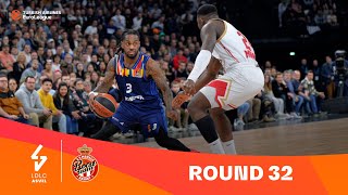 LDLC ASVEL VilleurbanneAS Monaco  Round 32 Highlights  202324 Turkish Airlines EuroLeague [upl. by Timotheus]