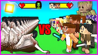 ALİ HASAN ORDUSU VS KORKUNÇ DABBE ORDUSU😱  Minecraft [upl. by Rebecka]