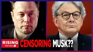 Elon Musk OWNS EU Commissioner Who THREATENED To Censor Trump Interview [upl. by Oruasi]