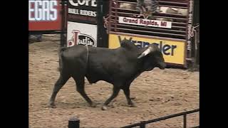 Monkey Wrench bucks Mike White  00 PBR Grand Rapids [upl. by Adnoral]