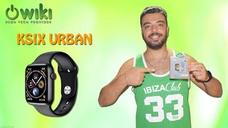 Unboxing amp Review Smartwatch KSIX URBAN  مراجعة [upl. by Premer]