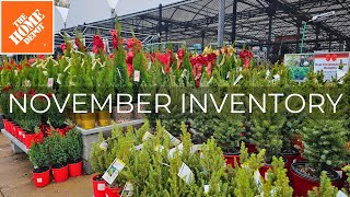 Home Depot New Arrivals Shrubs Evergreens Holiday Pots amp Christmas Decor Black Friday 2024 [upl. by Beverlie]