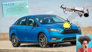 P0420 Error Code in Ford Focus Explained SIMPLY [upl. by Kalbli]