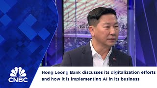 Hong Leong Bank discusses its digitalization efforts and how it is implementing AI in its business [upl. by Adnauqaj]