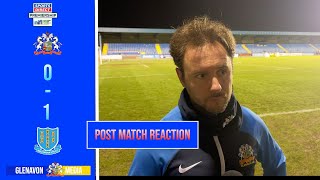 REACTION  Stephen McDonnell Post Match Interview  Glenavon 01 Ballymena  301223 [upl. by Chadbourne]