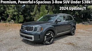 2024 Kia Telluride S TEST DRIVEFULL REVIEW [upl. by Eelirol]