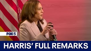 FULL INTERVIEW Kamala Harris at NABJ event in Philadelphia [upl. by Giuditta]