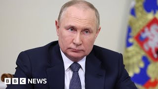 Putin warns UK over depleted uranium weapons  BBC News [upl. by Canotas408]