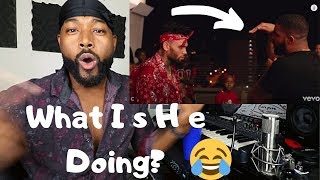 Chris Brown No Guidance Official Video ft Drake  Reaction [upl. by Ahsenaj]