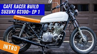 Cafe Racer Build Suzuki GS1000Ep 1Introduction to the new build [upl. by Esile290]