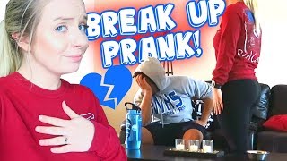 BREAK UP PRANK ON BOYFRIEND BACKFIRES HE TOLD ME TO LEAVE [upl. by Daughtry]