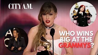 Taylor Swift wins Album of the Year as Jay Z calls out Grammy Awards for snubbing Beyoncé [upl. by Ymaj]