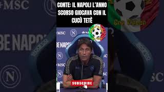 Conferenza stampa Antonio Conte Verona Napoli la frase cult dellallenatore [upl. by Arihsaj768]