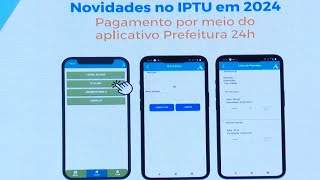 PREFEITURA LANÇA OFICIALMENTE O IPTU 2024 AGORA O CONTRIBUINTE PODERÁ REALIZAR O PAGAMENTO VIA PIX [upl. by Stanzel698]