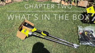 Gas or Battery Weed Eater Ryobi 17” String Trimer Review [upl. by Kwok]